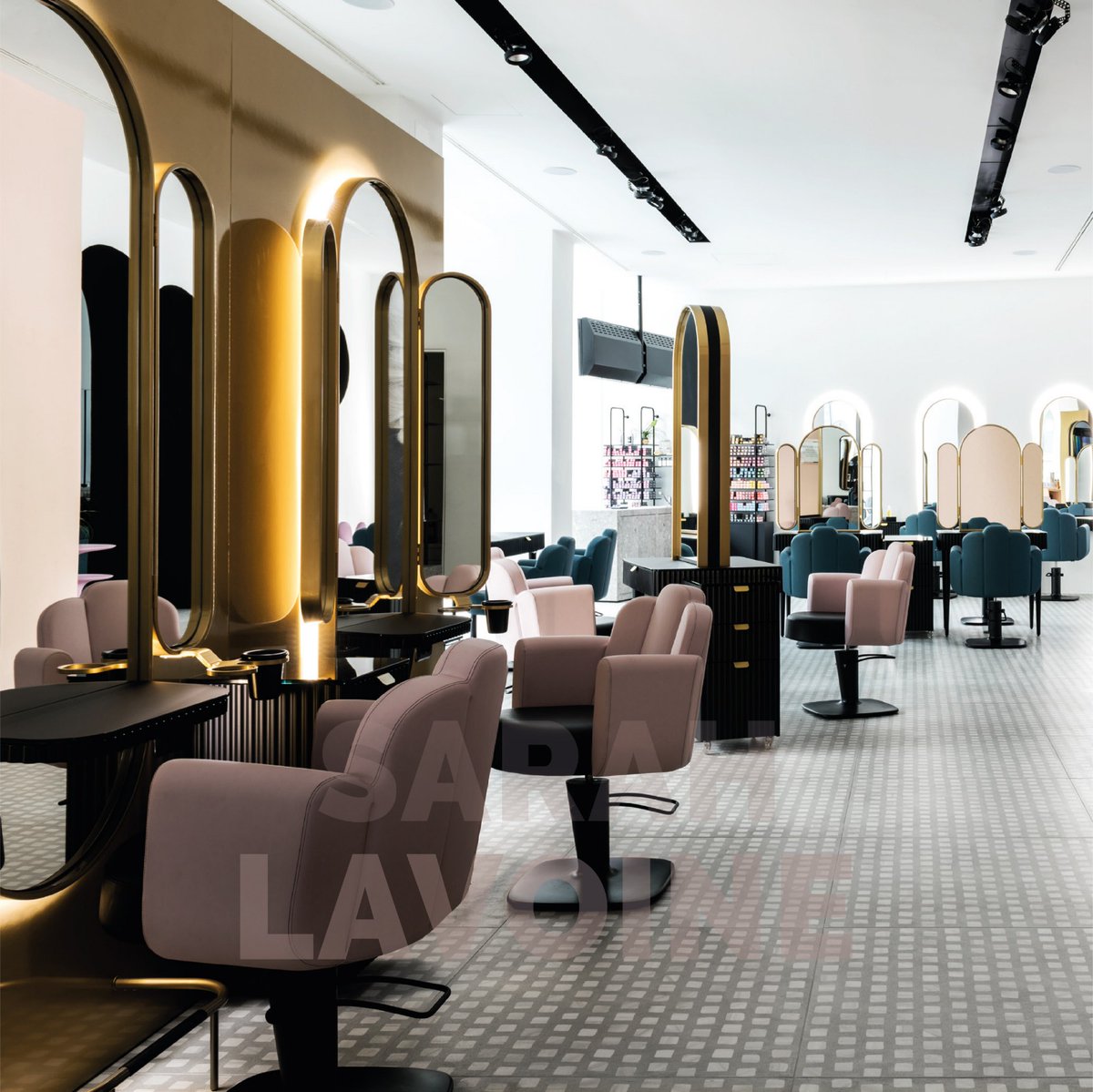 #Maletti is proud to present the Sarah Lavoine line, designed by the omonymous French designer based on her ideal hair salon: full of references to the Italian design, with the use of fine materials that emphasise the luxury salon.

Discover the #NEWS > maletti.it/en/promo