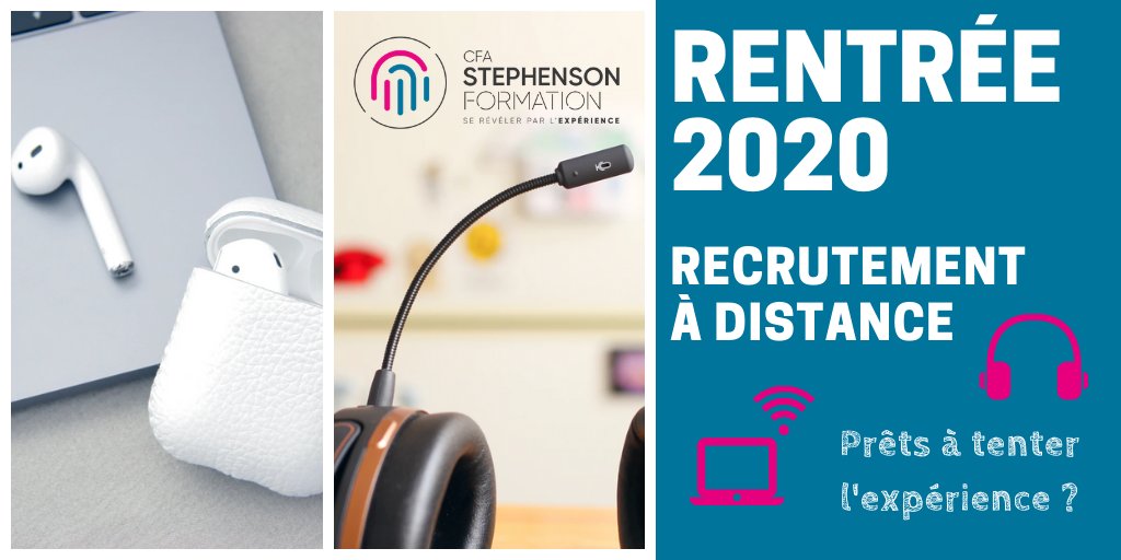 📣Prêts pour le recrutement à distance?
En cette période inédite, orientation &amp; inscriptions en formation restent une priorité! Inscription pour une session de recrutement à distance via le formulaire sur notre site internet ➡️ lnkd.in/gCKZAQe 
🚀 Let's goooo !