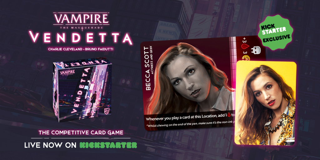 Vampire: The Masquerade - Vendetta by Horrible Guild — Kickstarter
