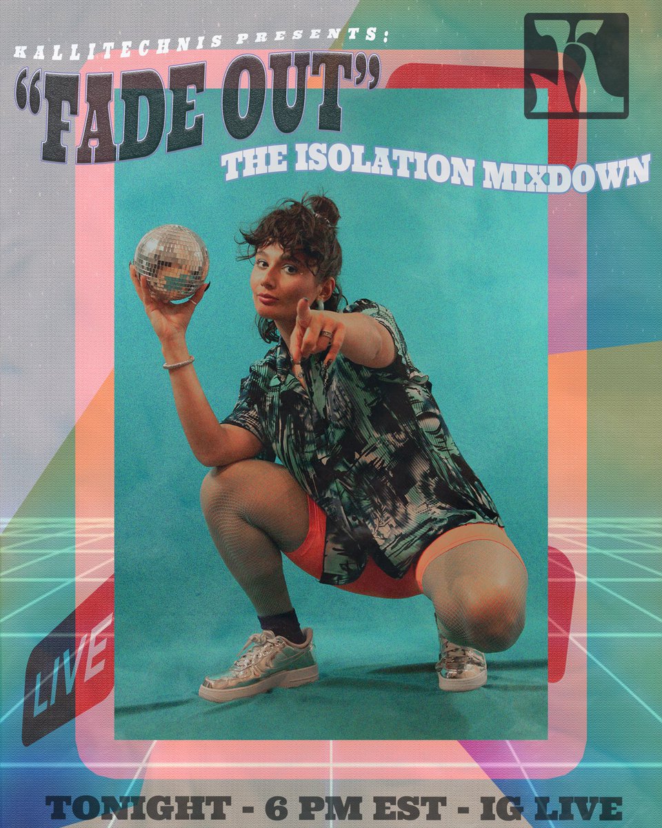 KALLITECHNIS's tweet image. I’ll be sipping on some wine and spinning some of my unreleased chunes + inspo!

Tune in, vibe out &amp;amp; stay for the company!

shot by @GeneraleQ for @Enqueue_ 
flyer by yours truly

LET’S DANCE! :D