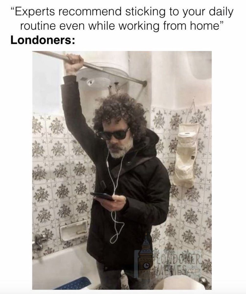 To brighten your day... Despite #corvid19 people in London trying to stick to their routine. Made me laugh #stayhealthy <a href="/NickAyton/">Nick Ayton</a> @Arthur#corvid19 people in London trying to stick to their routine. Made me laugh #stayhealthy <a href="/NickAyton/">Nick Ayton</a> <a href="/MinaArthur/">Arthur Mina</a> <a href="/CrixExchange/">CrixExchange</a> @Danilkasanto