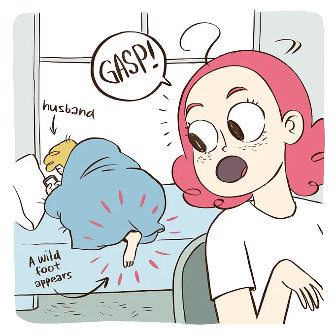 We have an ongoing tickle war. Whoever is the sneakiest generally wins. Are you ticklish? I got tickled a lot as a kid (comes with being the youngest maybe haha). 