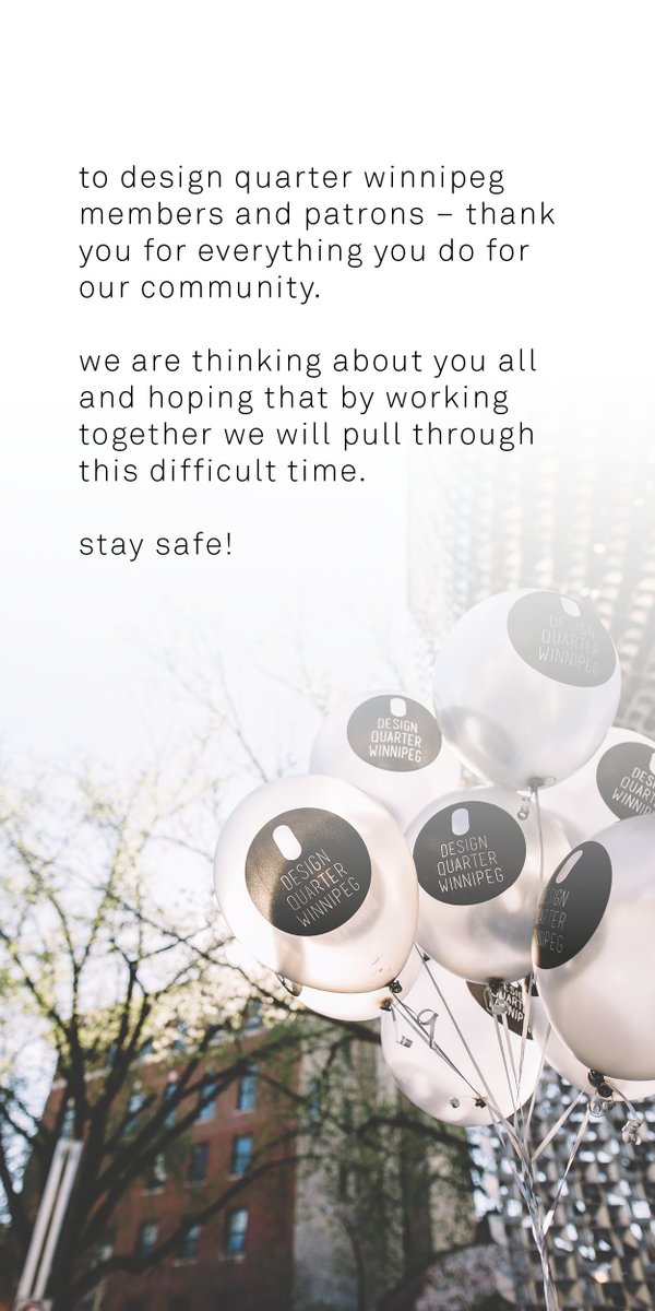 Impacts of this global pandemic will be predictably grim for local businesses. We want to remind you not to lose sight of the fact that our city relies on small local businesses, makers, artists, and organizations to sustain creative energy+prideful images of our city #COVID19