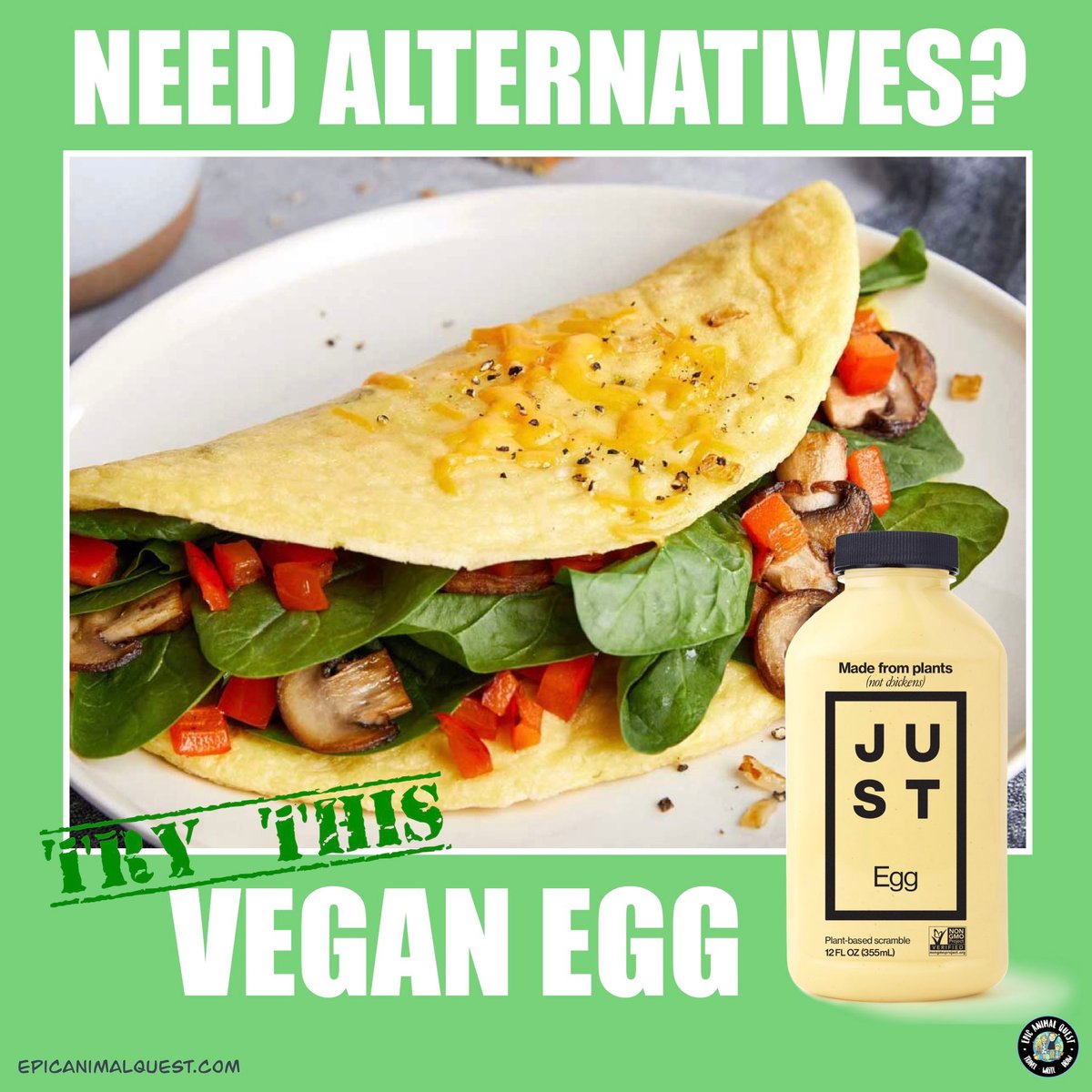 Looking for awesome vegan egg alternatives? Try this! 😘

soo.nr/gMND

#egg #vegan #plantbased