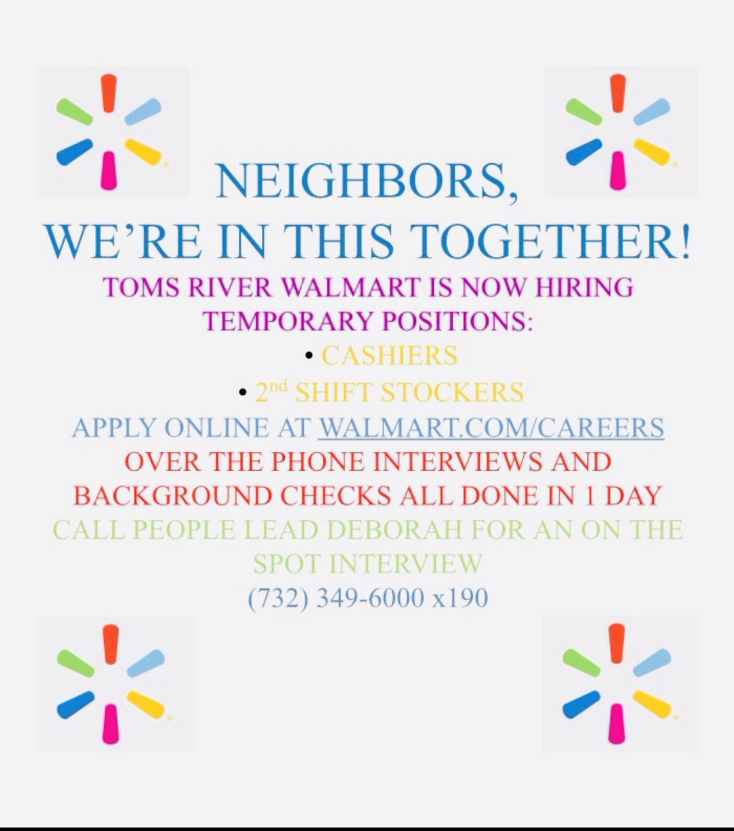 ddhorror's tweet photo. We are hiring temporary positions-if you are recently unemployed 
We are here for here apply  to our positions 
We are in this together https://t.co/yAkPTcMEnK