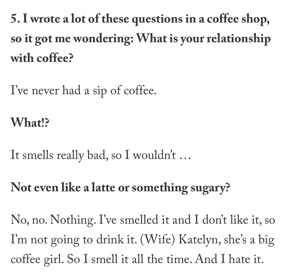 jeff_gluck's tweet photo. Have run into a few of these anti-coffee drivers already this year. Howwwwwww 🤯

12 Questions with @KyleLarsonRacin: https://t.co/JhdtlQY0iQ https://t.co/E1EKNDnpS4