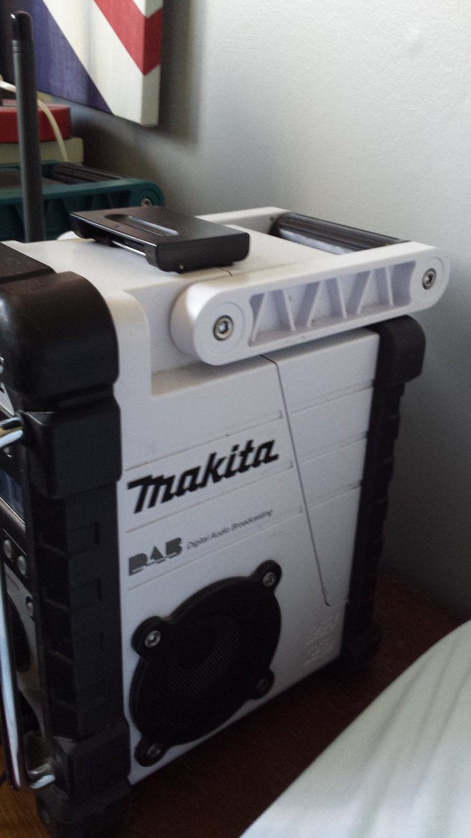 My new makita dmr 109 white it is limited edition makita