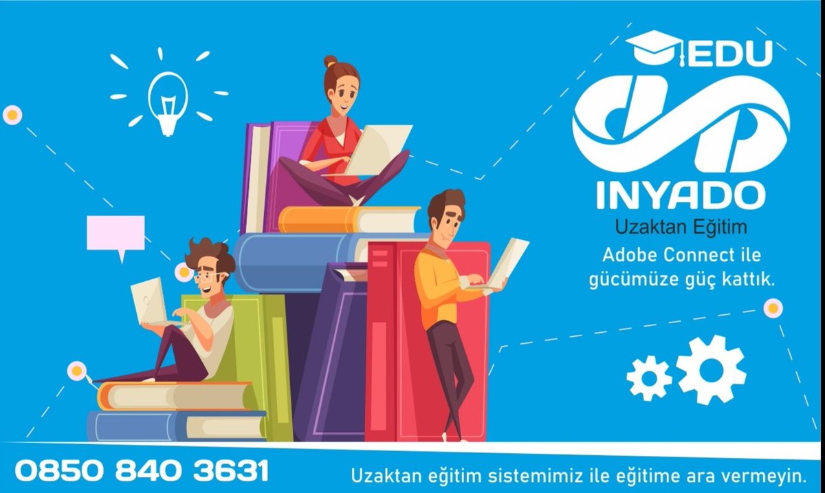 inyado's tweet photo. Dünyanın en iyi uzaktan eğitim sistemi ile eğitimlerinizi öğrencilerinizin evine taşıyın. @inyado #uzaktanegitim https://t.co/R1TVVD4chA