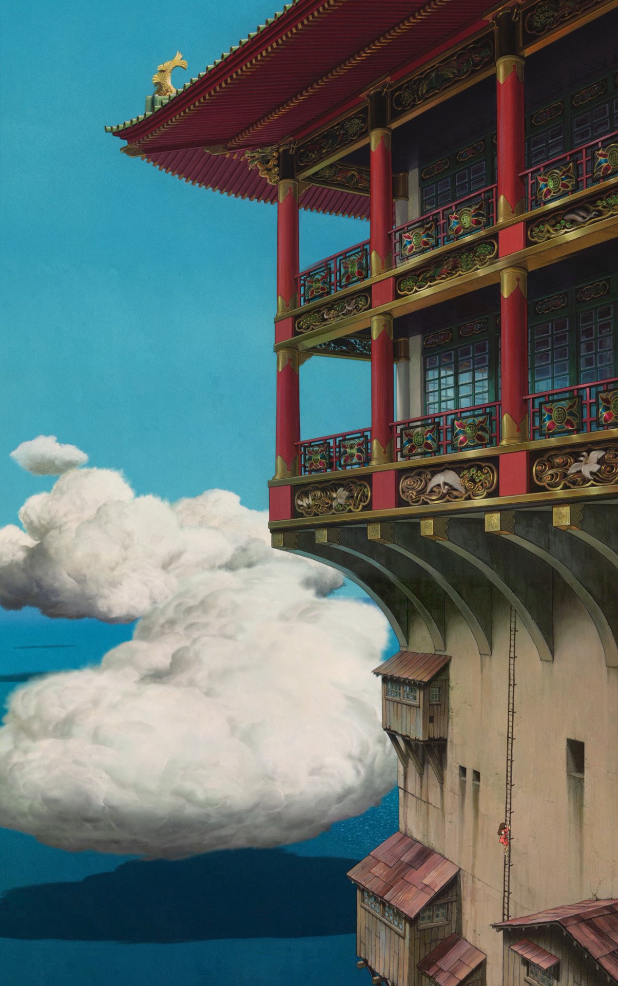 Tohad Vertical Backgrounds From Spirited Away Sen To Chihiro No Kamikakushi 千と千尋の神隠し 01 Studio Ghibli T Co Ve1a99hzwj Twitter