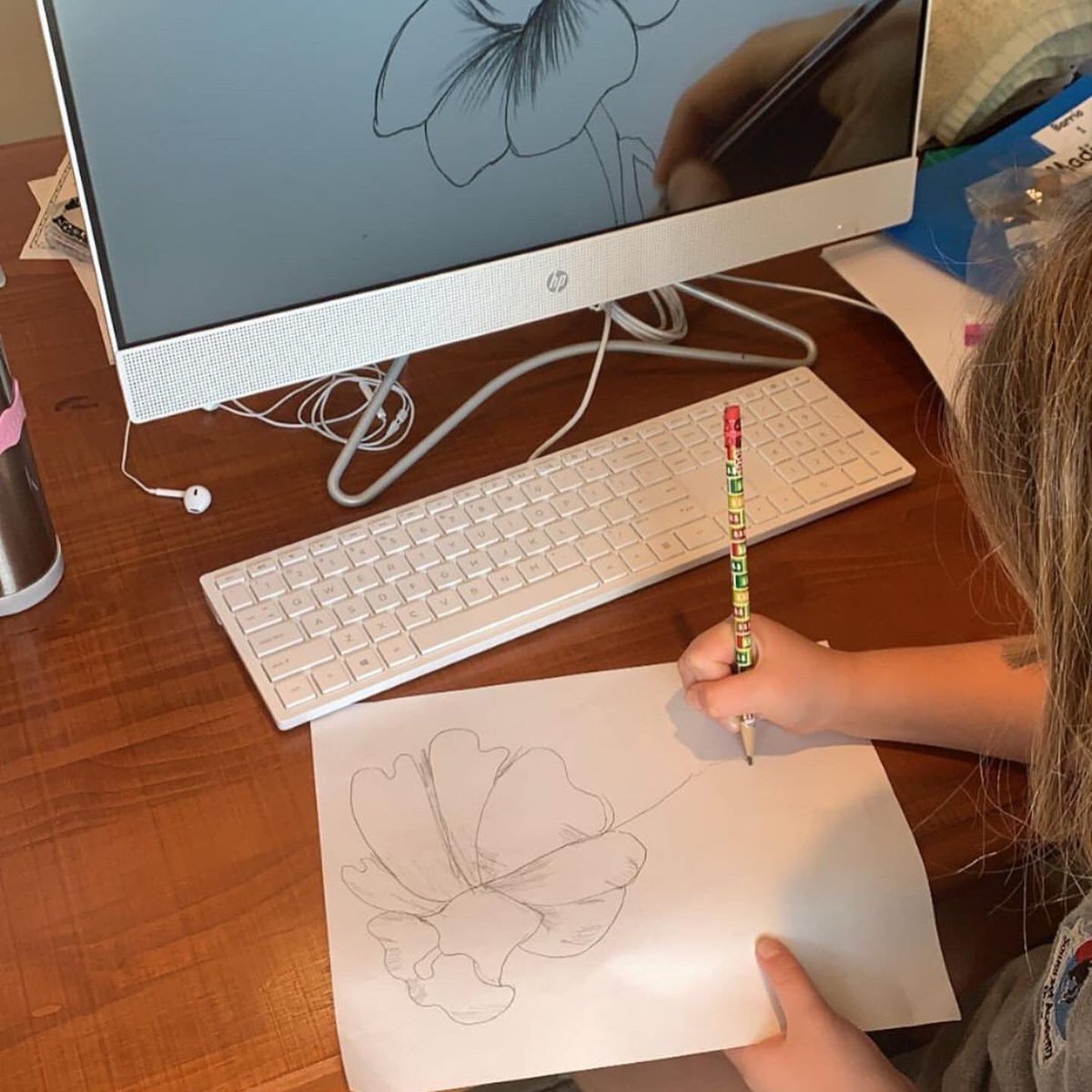 BocaSomerset's tweet photo. Off to a great start! Thank you to all the amazing families sharing their experiences! #sablearns #sabmoments #virtualacademica #virtuallearning #covid_19 https://t.co/6rVfSgsfBV