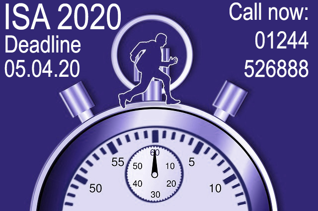 If you haven't made the most of your ISA allowance yet, now is the time! The current tax year is ending on 5th April 2020. For professional independent financial advice, call 01244 526888 today. #isa2020 #isaallowance #taxsavings #investments