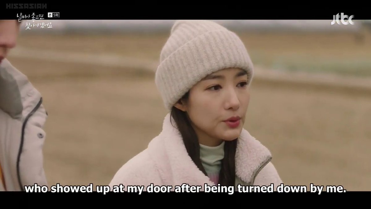 Her words will either attract a strong mind or offend a weak one. #IllGoToYouWhenTheWeatherIsNice  #박민영  #ParkMinyoung  #서강준  #WhenTheWeatherIsFine