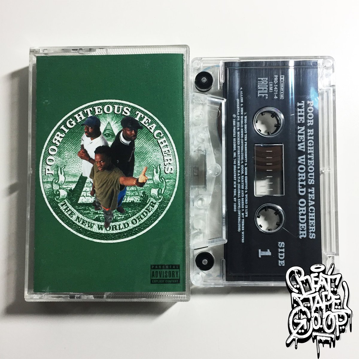 BeatTapeCo_Op's tweet photo. Poor Righteous Teachers - The New World Order
Released On: October 15, 1996
#poorrighteousteachers #hiphop #profilerecords #fathershaheed #clarkkent #krsone #politicalhiphop #cassette #tape #wiseintelligent #ezobrown #culturefreedom #wyclefjean #pras #laurynhill #nine #brotherj https://t.co/ppgFe4XQPa
