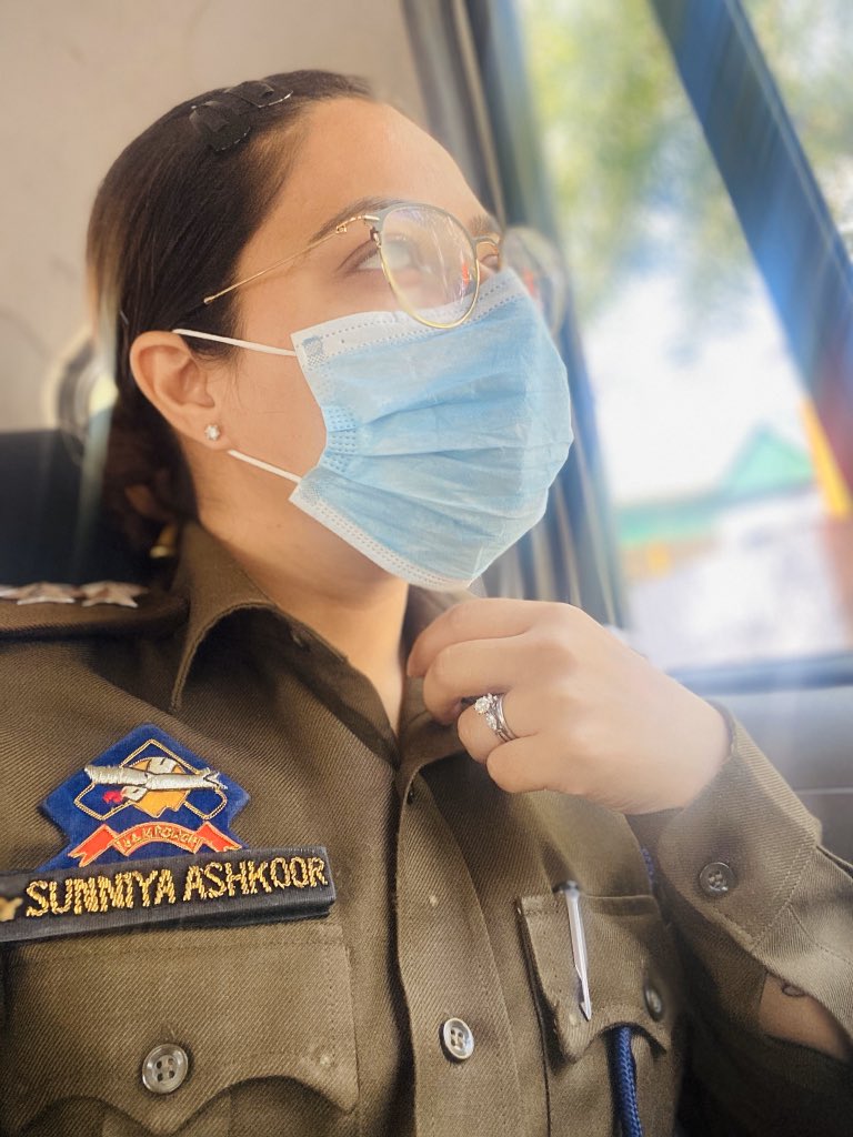 I stay at work for you, You stay at home for us. #precautions #coronaawareness <a href="/JmuKmrPolice/">J&K Police</a>