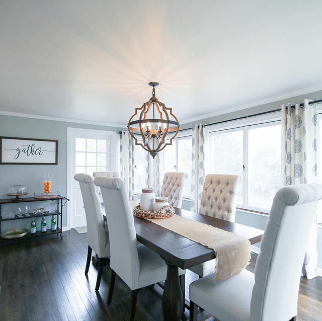 Gather. It’s a beautiful sentiment in a beautiful dining room. While we take a collective break from large-scale gatherings, our homes, our sanctuaries, will be more important than ever. 
This photo is just one of the stunning spaces in my new listing at… ift.tt/2whZTKo
