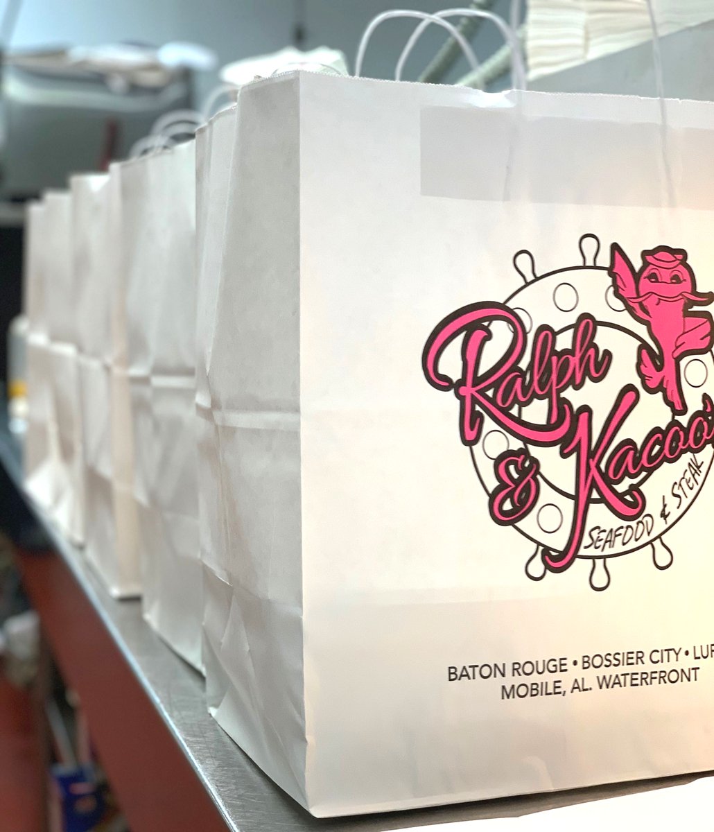 We've got this in the bag! Now more than ever, we need our favorite comfort food. Call ahead and have your favorites prepared and brought straight to your car. 😋 #RalphandKacoosCurbside