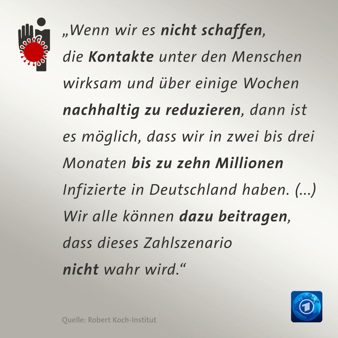 Der Präsident des Robert Koch-Instituts warnt vor einem deutlichen Anstieg der #Corona-Infektionen in Deutschland. #COVID2019de #WirvsVirus