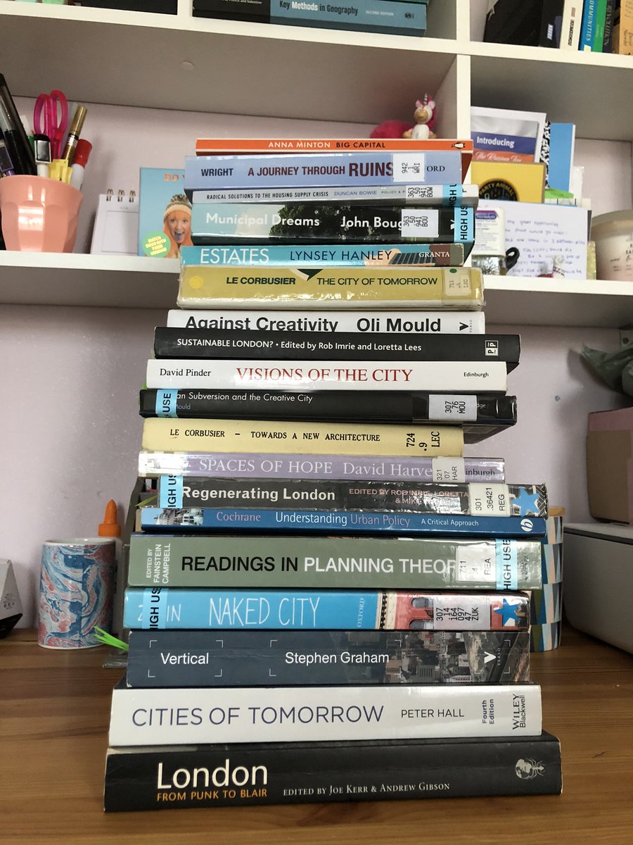 GeorgiHonnor's tweet image. Panic stockpiling, student style #libraryclosures