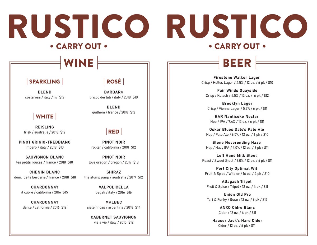 Rustico Restaurant tweet media
