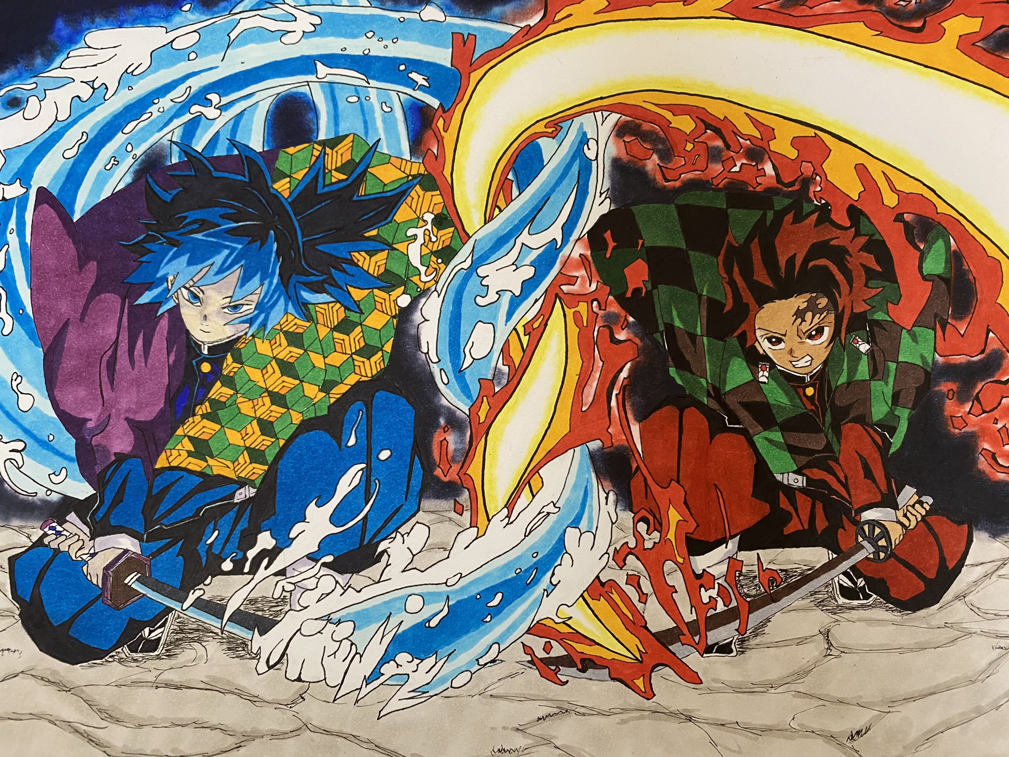 تويتر Issa على تويتر 竈門炭治郎 冨岡義勇完成 鬼滅の刃イラスト 絵描きさんと繫がりたい 絵描きさんとつながりたい イラスト好きさんと繋がりたい 模写好きと繋がりたい 竈門炭治郎イラスト 冨岡義勇イラスト T Co Yoq0pqkqfi