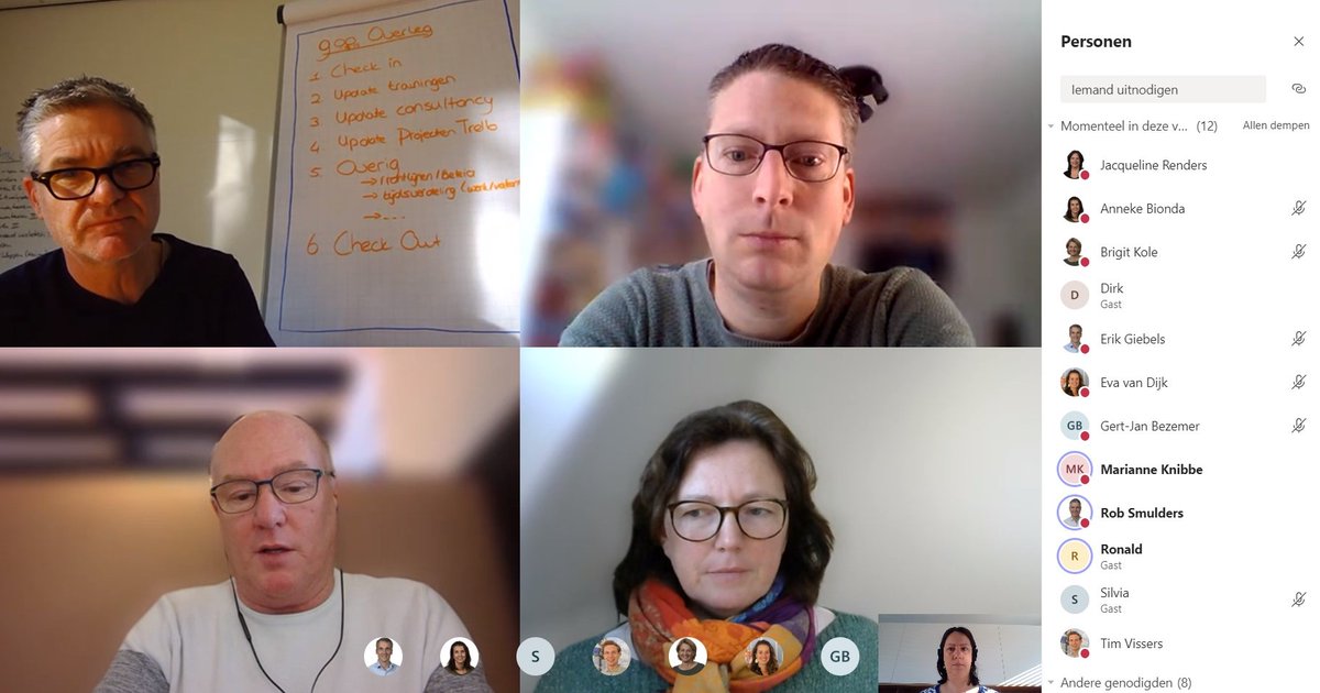 LearningWaves20's tweet photo. Nu we zo veel mogelijk op afstand werken in deze vreemde tijd, is het extra belangrijk om te zorgen dat collega's betrokken blijven. Hoe houd je een goede #DailyStand op afstand? - https://t.co/ek7QaxOi2S #MakeBrighterBusiness https://t.co/gaERlsaBnN