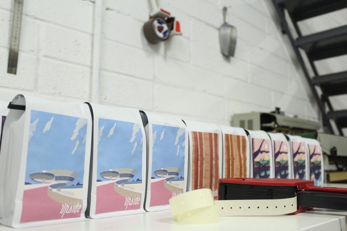 Thank you for your support with online orders over the past week! Our web shop is back in action after the Bank Holiday, with free shipping over €35. upsidecoffee.com