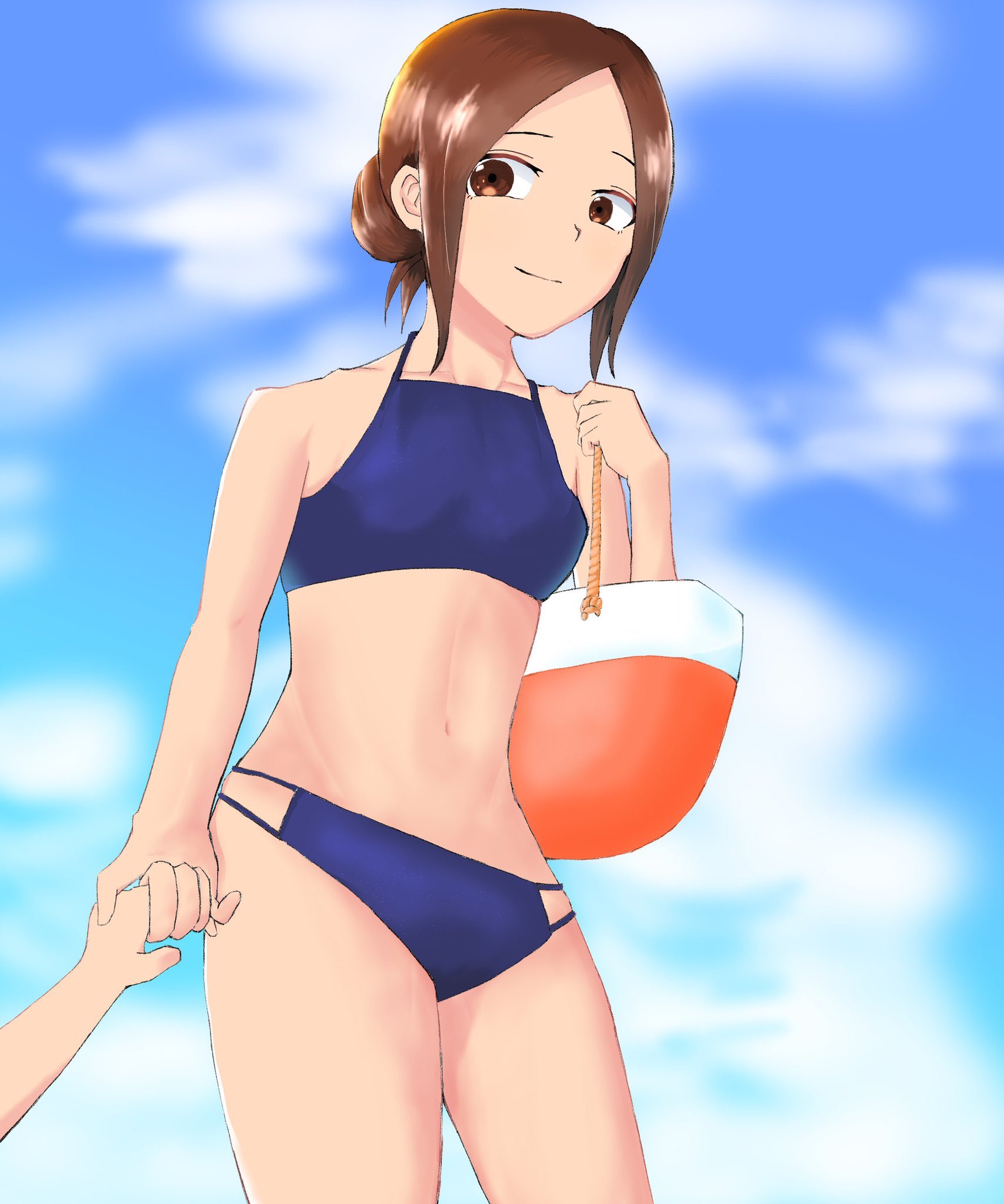 ツバキ 水着の元高木さん からかい上手の高木さん からかい上手の元高木さん T Co X2v3gbu8xf Twitter