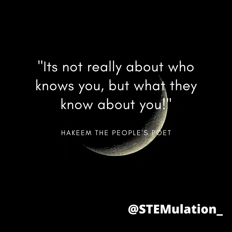 MulationSte's tweet photo. Having a positive image of yourself is very important. Nobody wants to work with someone that’s known to have a negative impact. 

#STEMulateTheYouth 💡 https://t.co/NYjqZndxfz