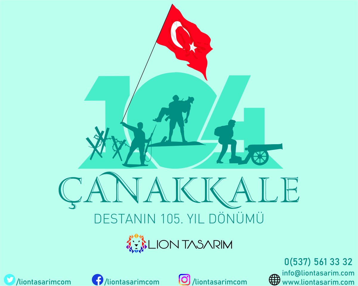 105 yıl önce kanları ile bir destan yazan, yedi düvele diz çöktüren atalarımızı saygıyla anıyoruz!

Çanakkale Zaferi'miz kutlu olsun!
#ÇanakkaleGeçilmez