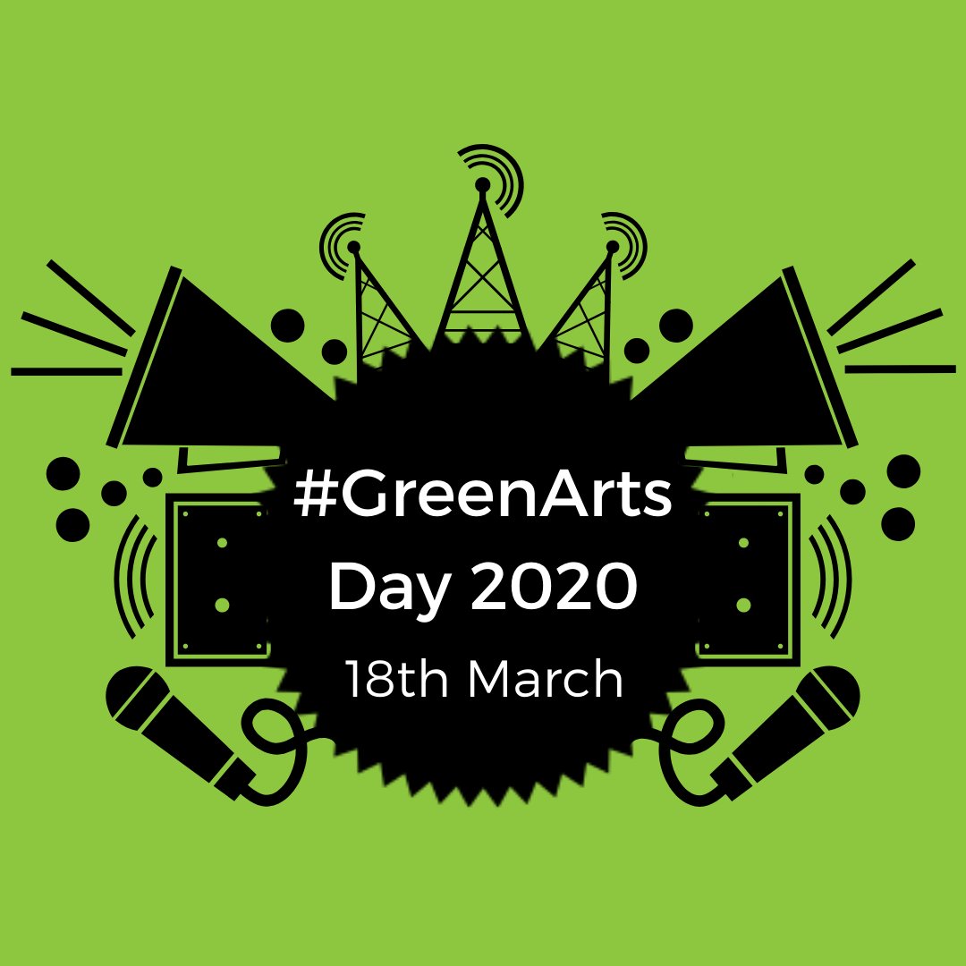 It's #GreenArts Day! 🎉 We are constantly striving to make our venue as green as possible here at PQA Venues! From biodegradable packaging to electronic paperwork, we're always looking for new ways to go green! @CCScotland
