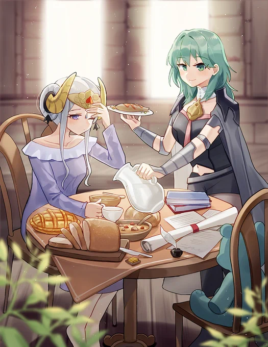 朝飯 
#FE風花雪月 #FE3H #edeleth #エデレス 