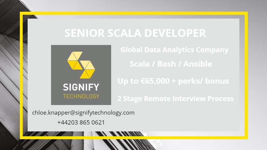 ChloeSignify's tweet image. PARIS - SCALA 

Message me for more info 💬

2 Stage Remote Interview Process 🔥

€1000 referral fees offered!