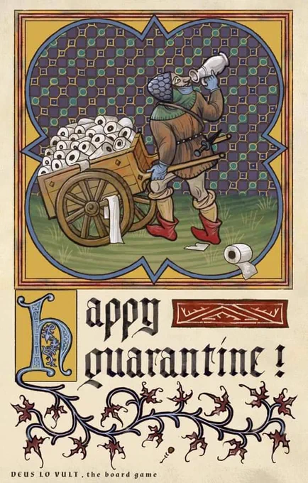 Happy Quarantine!
https://t.co/ih15eHr9Mn 