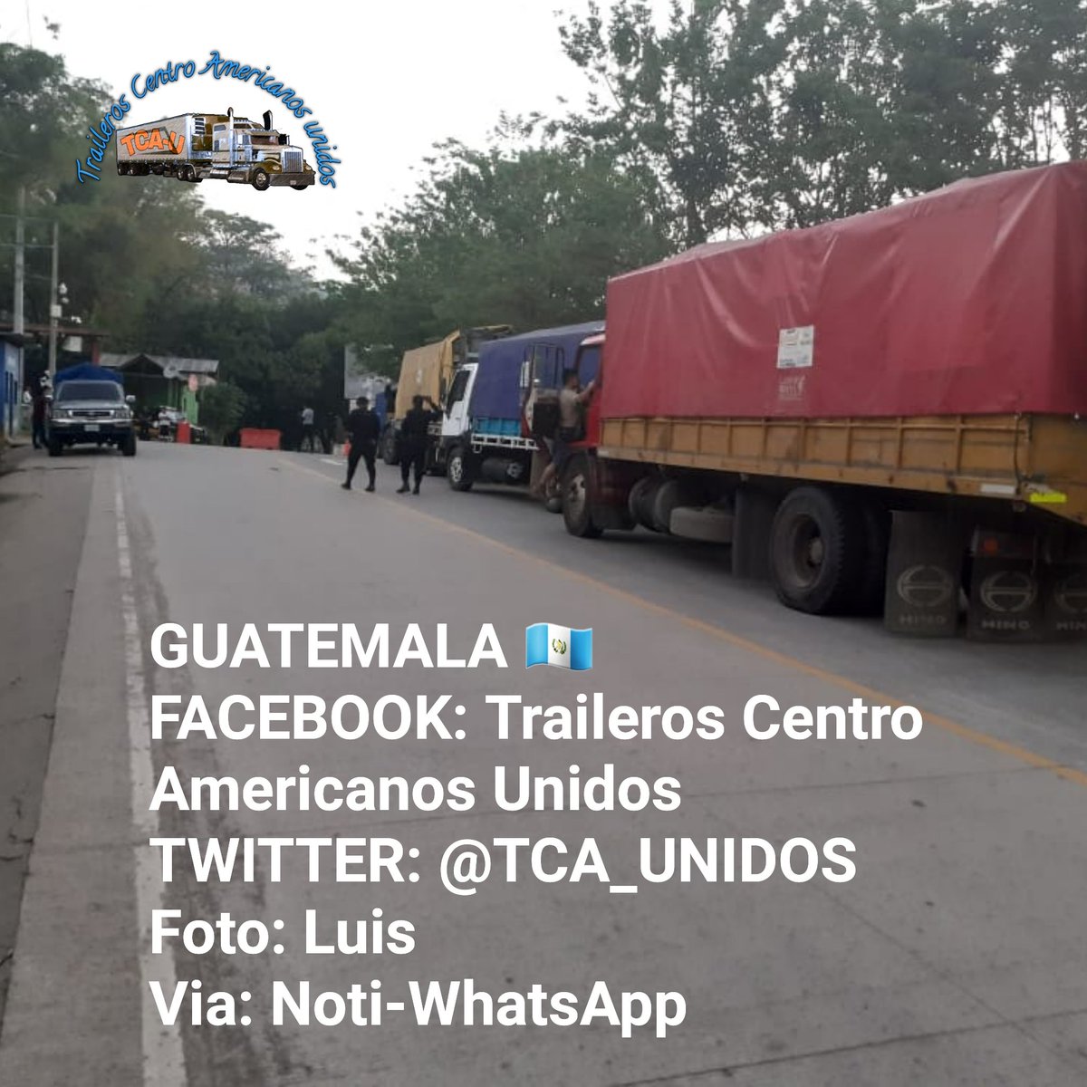 TCA_UNIDOS's tweet photo. Guatemala 🇬🇹
#CierreVehicular
#PANZOSALTAVERAPAZ
*MEDIDAS ADOPTADAS POR EL ALCALDE MUNICIPAL*
Entrada y salida, Aldea Teleman Panzos Alta Verapaz, y la plaza en referida aldea, no habrá vendedores ambulantes, únicamente comerciantes locales. por COVID 19. https://t.co/pXIChqaF8O