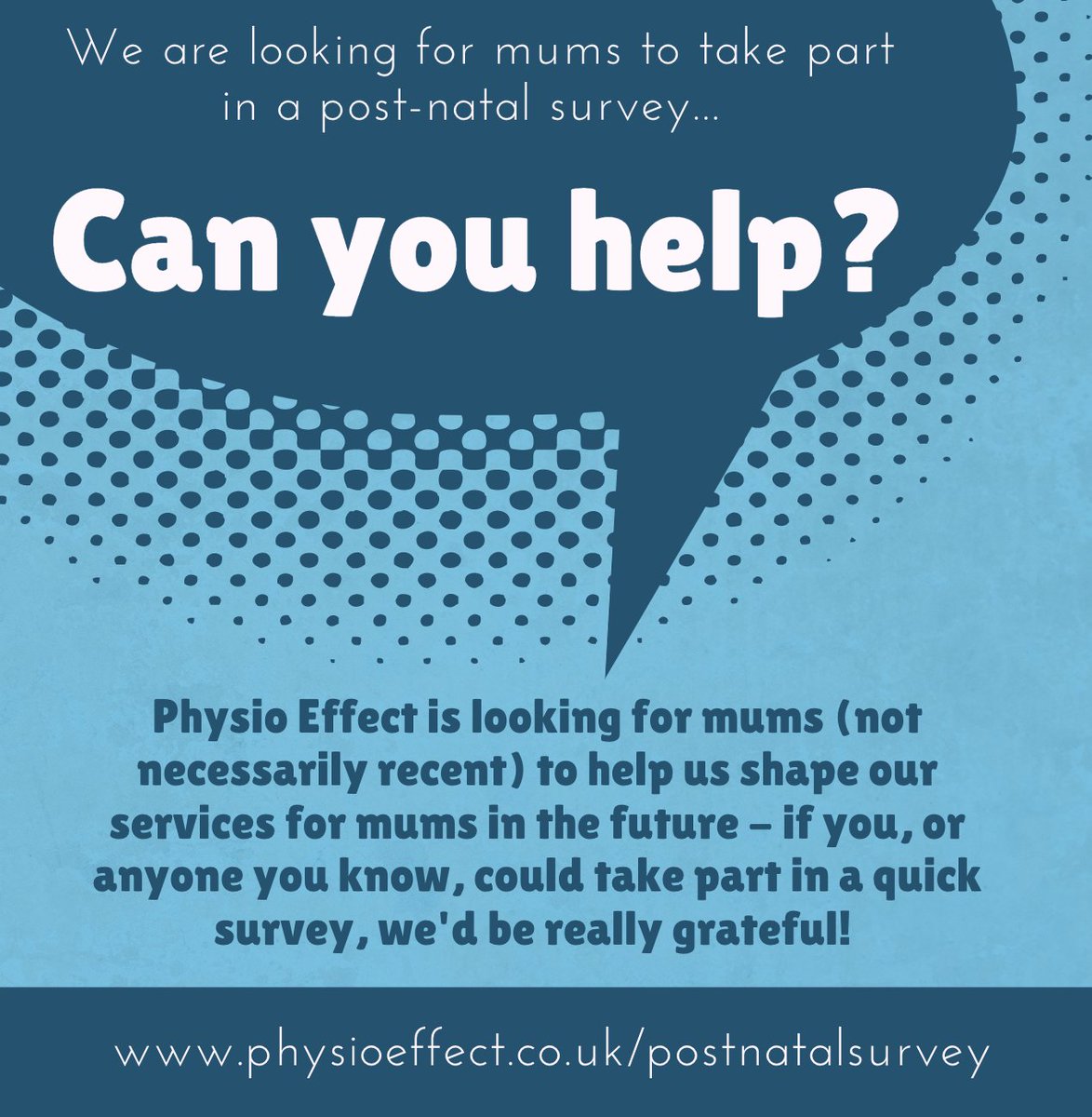 PhysioEffect's tweet image. Physio Effect postnatal survey - please, if you know anyone who's been prgnant even relatively recently - please share! 🙏 - physioeffect.co.uk/postnatalsurvey