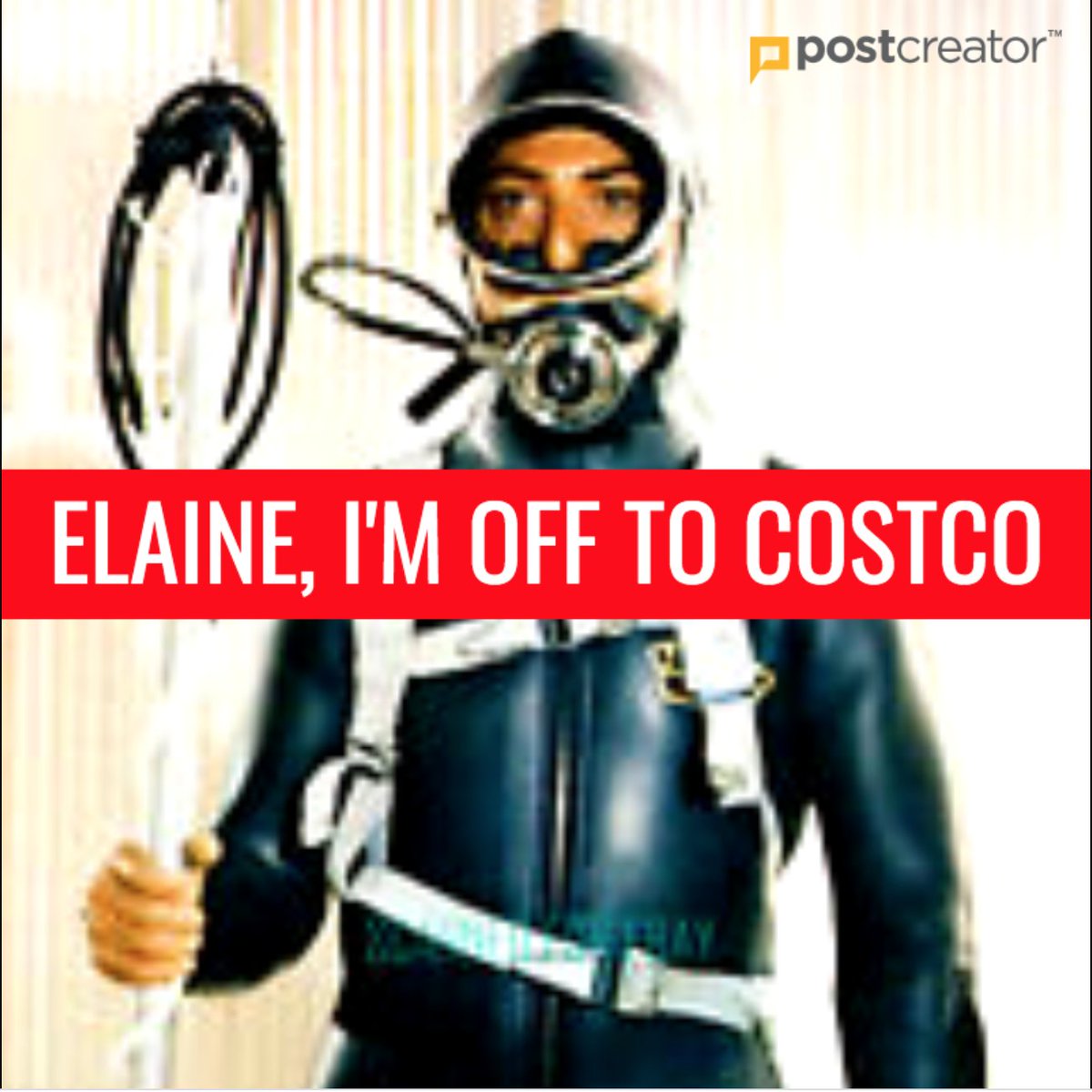 postcreator's tweet image. Contemplating one more trip for a few badly needed supplies. Stay healthy my friends.

#covid19
#coronavirus
#costco
#dustinhoffman
#thegraduate