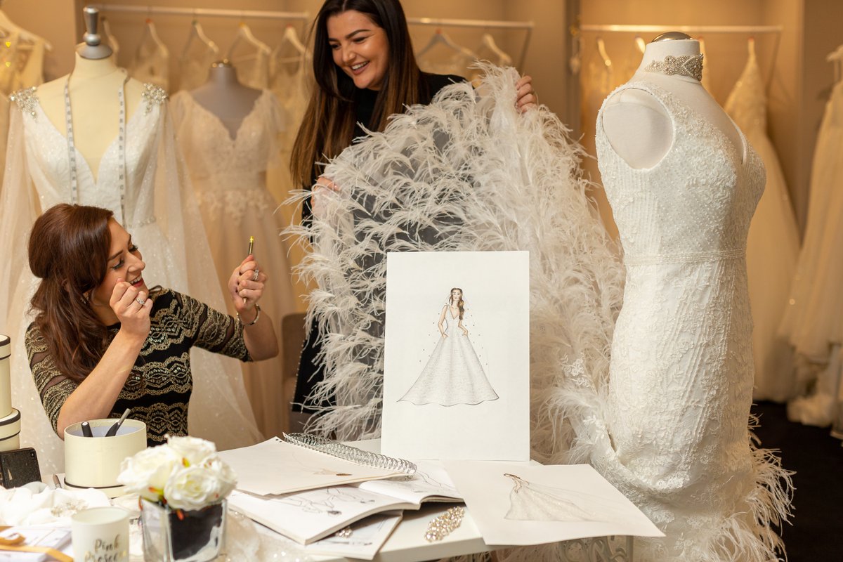 These evening we'll be running a LIVE online chat with our designers!

Tune in between 7:30-8pm on Facebook and Instagram <a href="/elitebridaluk/">Elite Bridal UK</a>, to get a sneak peak at some of the brand new styles we'll be showcasing at our upcoming shows... and ask us about your own dream dress! 😍