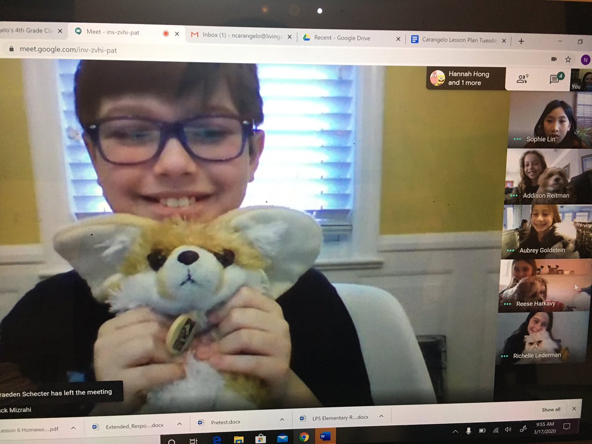 Bring your pet (or stuffed animal) to school day! <a href="/RikerHillRams/">Riker Hill Elementary School</a> <a href="/LivSchools/">Livingston Schools</a> #remotelearning #spiritdays <a href="/mrscarangelo4/">mrscarangelo4</a>