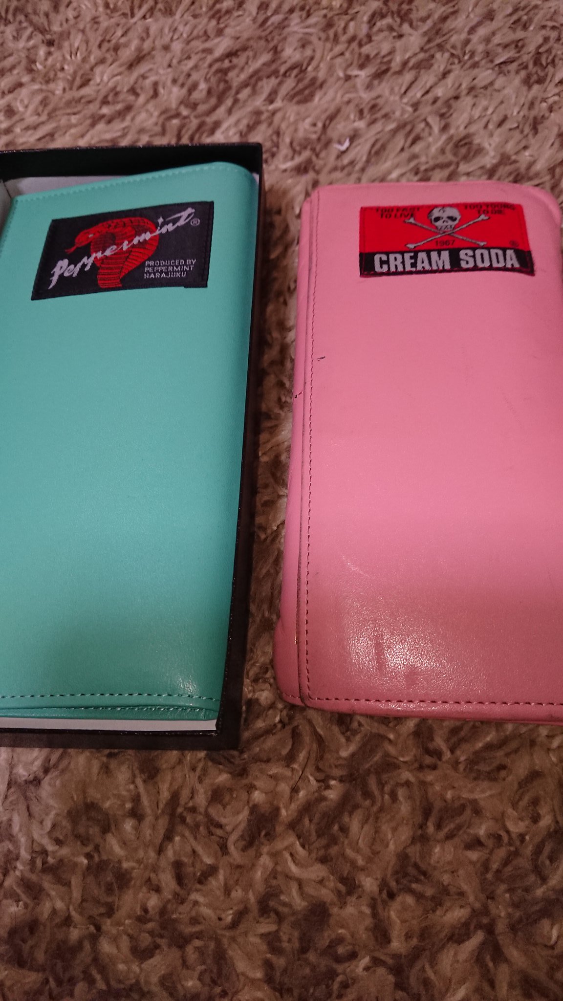 新品 当時物 新品 ペパーミント Peppermint財布 赤 クリームソーダ カルコーク フレッシュボックス 以上送料無料 ファッション ファッション小物 Viajealasostenibilidad Org