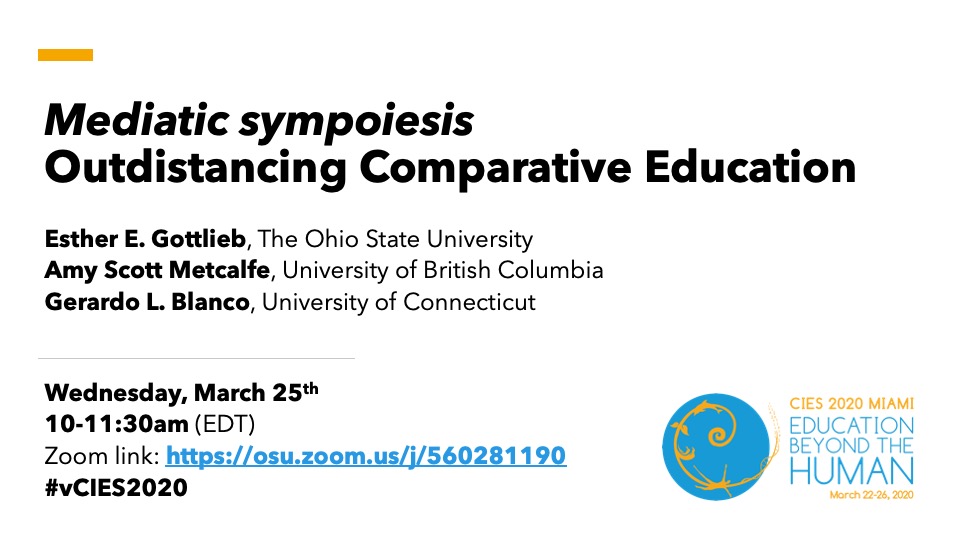 Could this be the future of conferences? I am thrilled to participate in #vCIES2020 with Amy Scott Metcalfe and Esther E. Gottlieb a week from today!

tinyurl.com/vmrbm7m 

lnkd.in/e4U6PcW