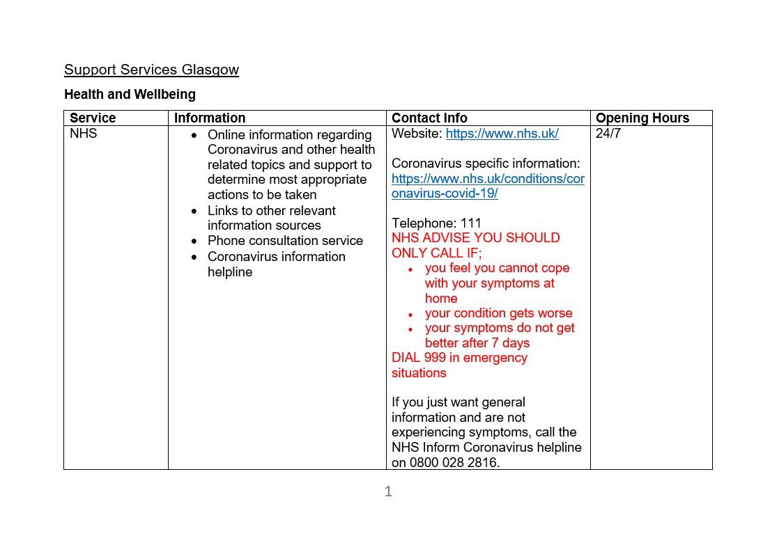 PEEK_SCOT's tweet photo. We realise that the current situation regarding the Coronovirus is a concern for all. We have created a list of support services to try and alleviate some of the stress and worries at this time.
Please retweet! ❤️ https://t.co/AzImSRMUCX