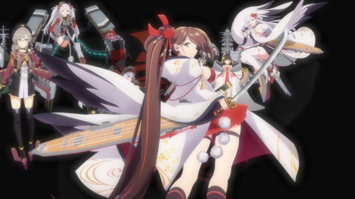 さばとん アズレンアニメのこのゲーム絵トレース中心としたアニメ絵が素材として欲しい