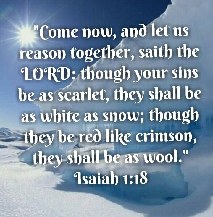 come let us reason together come let us reason together