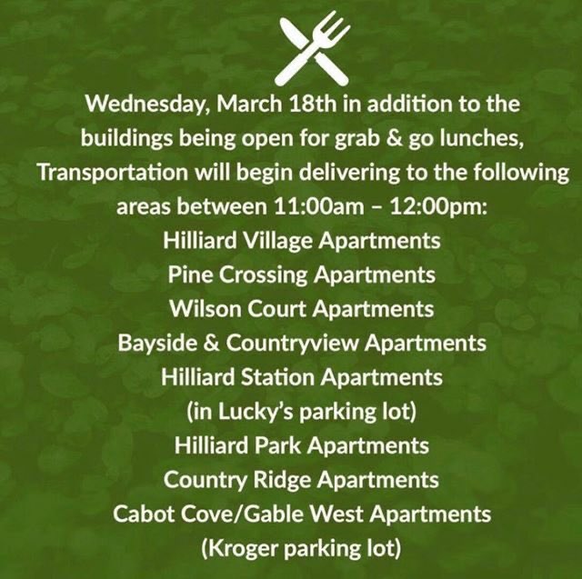 wmscats's tweet photo. Wildcats - please take note of our WiFi Hot Spot location and details about food delivery (in addition to food in our buildings). Thank you to @HilliardSchools, @Aramark, and all who worked extremely hard to make this possible! #WildcatWay https://t.co/NXWVc3SEQb