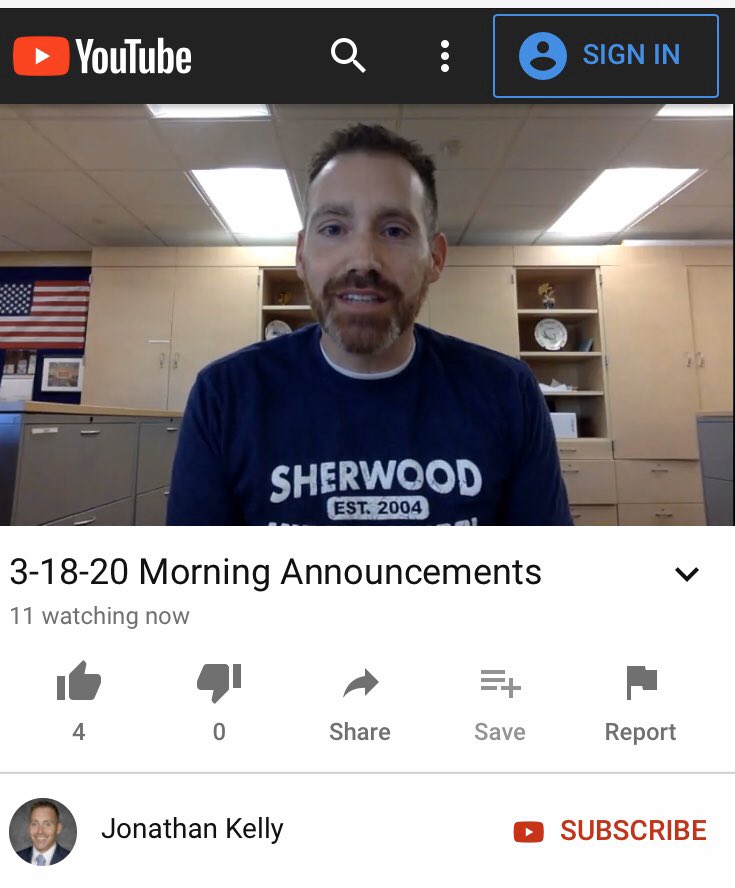 SMShealth_casey's tweet photo. Thank you @JonathanKelly_ for the morning announcements this morning! I enjoyed hearing the letters from students. Thank you for keeping us all connected and lifting spirits! 👍🏻 #ShrewsburyLearns https://t.co/WwJbwXrJ88