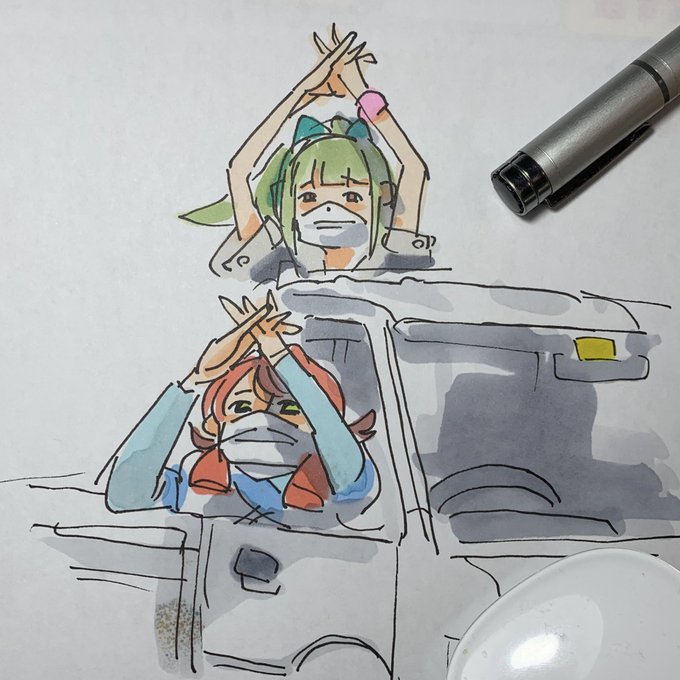 「2人の女性 車」のTwitter画像/イラスト(古い順)