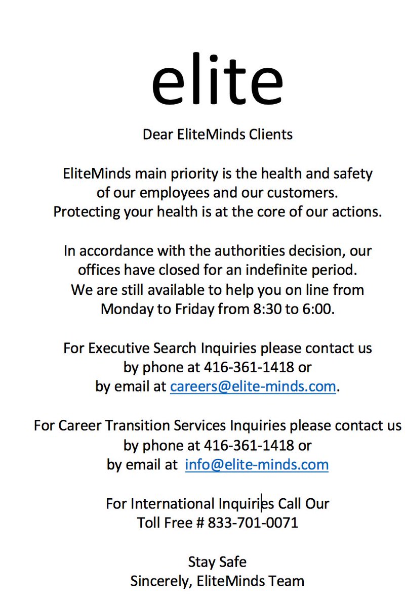 EliteMinds Executive Search Inc. tweet media
