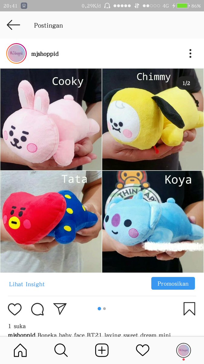 mjshoppid's tweet photo. New arrival✨
Yuk my mampir ke ig aku😊
https://t.co/wQodj8B4UR

#BTS #BTSARMY #BT21 #CHIMMY #KOYA #COOKY #TATA #MANG #SHOOKY #RJ #iHeartAwards #BoyWithtLuv https://t.co/la3vJTxtwp