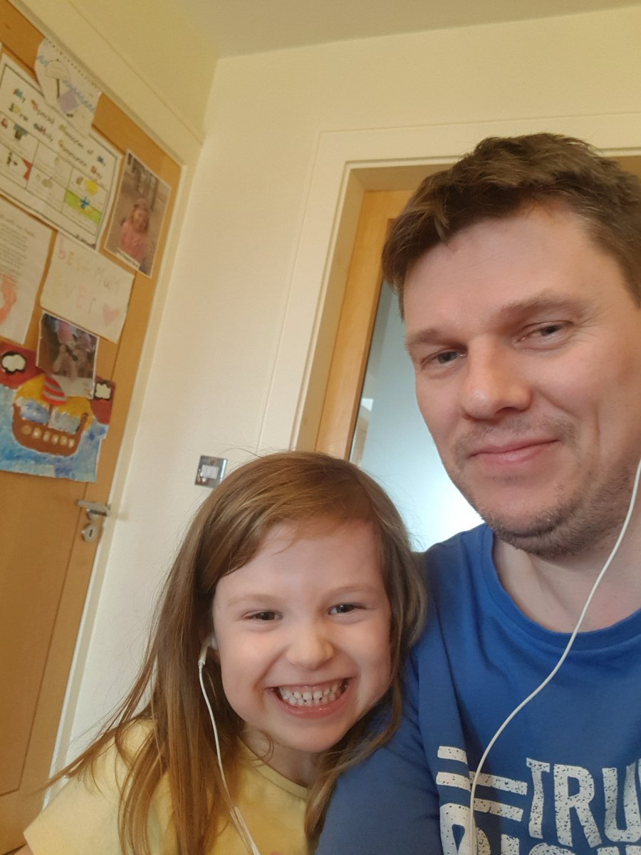#workingfromhome
My little one on a conference call about our interim working arrangements...
Engaged &amp; informed for it.