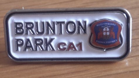 WEEK 4: a attempt to put a little smile on everyone’s face in the current difficult times with this weeks  #badgewednesday, bought from the  @officialcufc club shop a few years ago.... I didn’t spot it for a few weeks after I bought it   #cufc